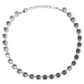 Buy Necklace setting for 28-29 Swarovski 1122 rivoli SS47 silver plated (1)
