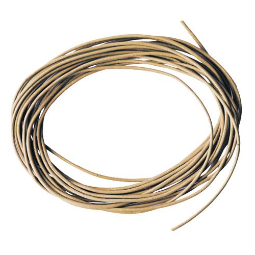 Leather cord natural 1mm (3m)