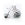 Beads wholesaler  - Stud earring cup for 8mm half drilled pearl metal silver plated (2)