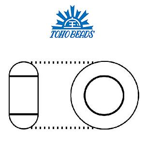 Buy cc2 - Toho beads 11/0 transparent light topaz (10g)