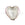 Beads wholesaler  - Murano bead heart crystal pale rose and silver 10mm (1)