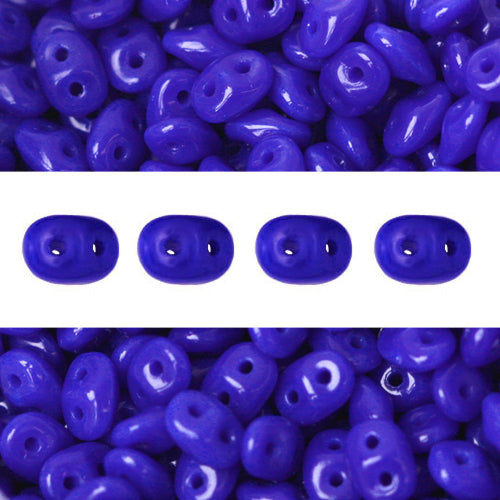 Buy Super Duo beads 2.5x5mm Opaque Blue (10g)