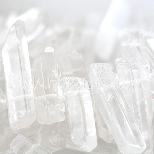 Raw crystal quartz pendants crystal (4)