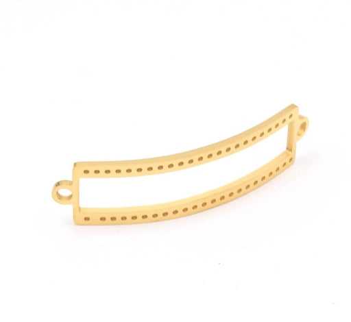 Centerline LINK Colour GOLD 47x13mm 5 rows to enable embellishment with toho beads (1)