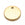 Beads wholesaler  - Stainless Steel Pendants charm, flat Round tag, Golden, 10mm (5)