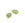 Beads Retail sales link connector Green onyx set with vermeil oval 10 mm (1)