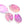 Beads Retail sales agate PINK slice pendant set with Rhodium brass - approx 4.5 cm x 2.5 cm