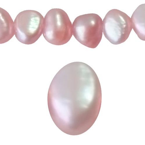 Freshwater pearls nugget shape natural pink 5mm (1)