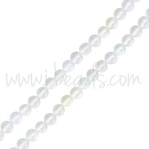 Opalite Round Beads 4mm strand (1)