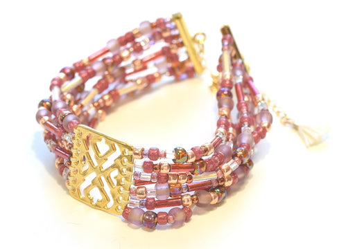 Bracelet Manchette TOHO mix