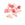 Beads wholesaler  - Charms Gemstone Quartz mixed PINK beads 4mm + headpins golden plated quality (10)