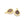 Beads wholesaler  - Pendant set in vermeil - drop in Labradorite 10mm (1)