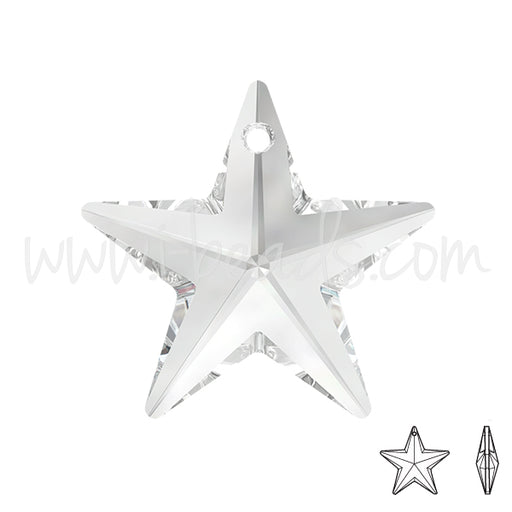 swarovski star pendant crystal 28mm (1)
