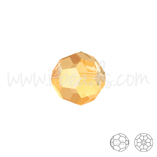Buy Swarovski 5000 round beads crystal metallic sunshine 6mm (10)