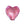 Beads wholesaler  - Murano bead heart ruby and gold 10mm (1)