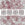 Beads wholesaler  - 4 holes CzechMates QuadraTile 6mm Luster Transparent Topaz Pink (10g)