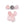 Beads wholesaler  - Polygon, Faceted, Natural rose Quartz Beads ,10x9mm, Hole: 1mm (3 units)