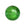 Beads wholesaler  - Murano bead round green and gold 10mm (1)