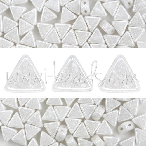 KHEOPS par PUCA 6mm opaque white ceramic look (10g)