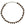 Beads wholesaler  - Necklace setting for 29 Swarovski 1122 rivoli SS47 brass (1)