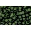 cc940f - Toho beads 8/0 transparent frosted olivine (10g)