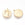 Beads wholesaler  - Constellation-zodiac charm brass gold plated and zirconia LIBRA 13x11x1,5mm -sold per 1 unit