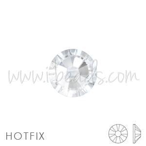 Swarovski 2038 Hot Fix flat back rhinestones crystal SS10 (80)