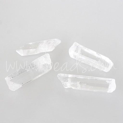 Raw crystal quartz pendants crystal (4)