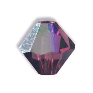 Buy 5328 Swarovski xilion bicone amethyst ab 6mm (10)