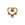 Beads wholesaler  - Vine heart link metal antique gold plated 13mm (1)