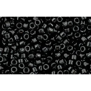 Buy Cc49 - Toho Treasure beads 11/0 opaque jet (100g)