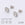 Beads Retail sales Cupped stud earring setting for Swarovski 1088 SS39 rhodium (2)
