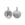 Beads Retail sales Letter charm F antique silver plated 11mm (1)