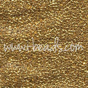 Buy DB0031 - Miyuki Delica beads 11/0 24k gold plated (5g)
