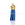 Beads wholesaler  - Suede tassel blue 36mm (1)