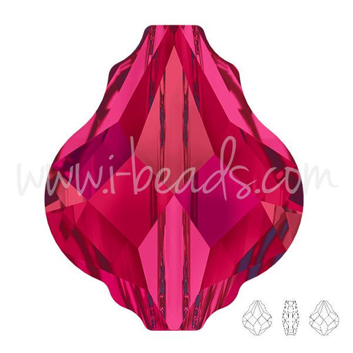 Buy Swarovski 5058 Baroque bead ruby 14mm (1)