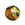 Beads wholesaler  - Murano bead round multicolour mix and gold 10mm (1)