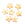 Beads wholesaler  - Stainless Steel charm, little tiny stars, Golden, 6mm (5)