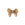 Beads Retail sales Bow bead metal antique gold plated 13mm (1)