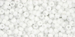Buy cc41 - Toho beads 11/0 opaque white -250gr