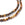Beads Retail sales Natural tiger eyes beads per Strand, 2x0,5mm- Faceted, Round 175 Beads (1 Strand)