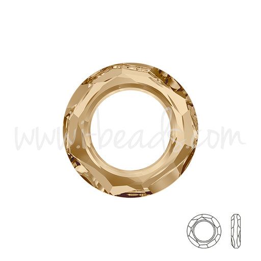 swarovski cosmic ring crystal golden shadow 14mm (1)