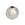 Beads wholesaler  - Murano bead round crystal pale rose and silver 8mm (1)