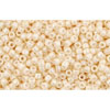 Cc123 - Toho beads 15/0 opaque lustered light beige (100g)