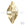 Beads Retail sales Swarovski Elements 5747 double spike crystal golden shadow 16x8mm (1)