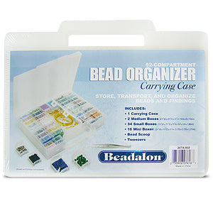 Buy Beadalon bead organizer carrying case 52 compartments (1)