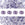 Beads Retail sales Super Duo beads 2.5x5mm Light Tanzanite (10g)