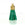 Beads wholesaler  - Suede tassel green 36mm (1)