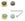 Beads wholesaler  - Round cabochon 10mm Green aventurine (1)