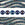 Beads Retail sales 2 holes CzechMates lentil iris blue 6mm (50)